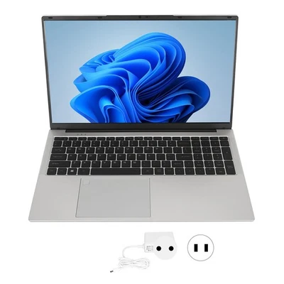 17.3In Laptop IPS Display LPDDR4 16GB RAM 2.9GHz Quad Core 5G WiFi Laptop Comput - Image 1 of 4