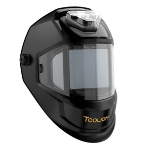 Casco de soldadura panorámica TOOLIOM tipo C y energía solar máscara oscura automática TIG MIG - Imagen 1 de 6