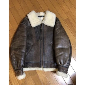 Orchard Herren B-3 Fliegerjacke Made in USA braun Größe 36 gebraucht aus Japan - Bild 1 von 9