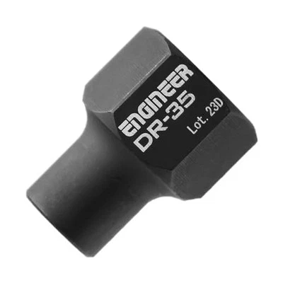 Engineer DR-35 Screwdriver Bit Adapter for Ultra Short Bits  Carbon Steel  1 - Image 1 of 4