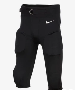 Pantaloncini a compressione calcio Nike Dri Fit neri imbottiti nuovi con etichetta ragazzo XL - Foto 1 di 10