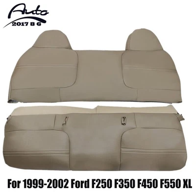 For 1999-2002 Ford F250 F350 F450 F550 XL Super Duty Bench Seat Cover Bottom-Top - Image 1 of 4