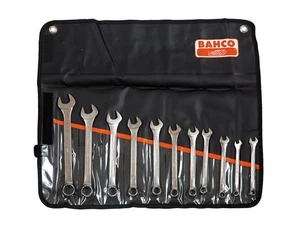 Bahco - Chrome Polished Combination Spanner Set, 11 Piece - Picture 1 of 1