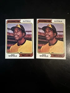 LOT OF 2: Dave Winfield - 1989 Baseball Cards Magazine - # 456 - Washington - Bild 1 von 2