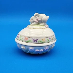 Lenox Annual Easter Egg Series 2000 The Bunny Easter Egg Limited Edition Trinket - Picture 1 of 7