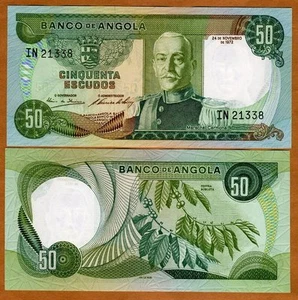 Angola, 50 Escudos, 1972, P-100, UNC - Picture 1 of 1