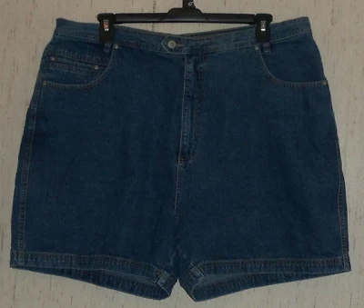 EXCELENTE VAQUERO CORTO MUJER L.A. AZUL CINCO BOLSILLOS AZUL DESGASTADO TALLA 22 Foto 1 de 3