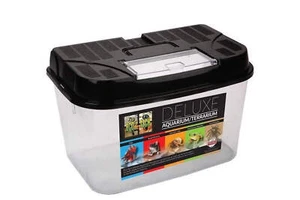 Deluxe Plastic Aquarium or Terrarium Enclosure Cage Small - Picture 1 of 1