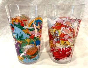 2024 McDonalds Sammelgläser GRIMASSENBECHER & EISBÄR Cola Neu ZWEI verschiedene - Bild 1 von 6