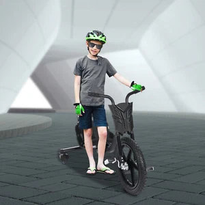 Drift Dreirad Pedal Drift Trike Drift Kart für Kinder, Pedal Go Kart Schwarz - Bild 1 von 18