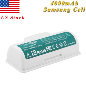 Batteria agli ioni di litio 3,6 V 4000 mAh per robot lavapavimenti iRobot Braava Jet 240 BC674 - Foto 1 di 12