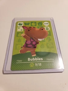 !SUPER VENTA! Tarjeta Amiibo Bubbles # 228 Animal Crossing AUTÉNTICA Serie 3 ¡NUEVA! - Imagen 1 de 1