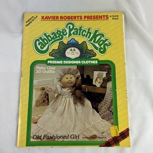 Cabbage Patch Kids Preemie Designer Clothes Sewing Pattern 7809 Xavier Roberts - Picture 1 of 11