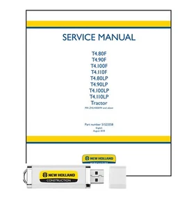 NH T4.80F T4.90F T4.100F T4.110F T4.80 T4.90 T4.100LP T4.110 LP on USB stick - Picture 1 of 9