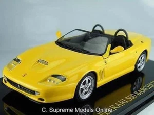 FERRARI BARCHETTA 550 1/43R GRÖSSE MODELLAUTO CABRIOLET DK INNENRAUM TYP Y0675J^*^ - Bild 1 von 5