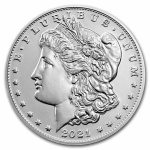 2021-D Silver Morgan Dollar (Box & COA) - Picture 1 of 3