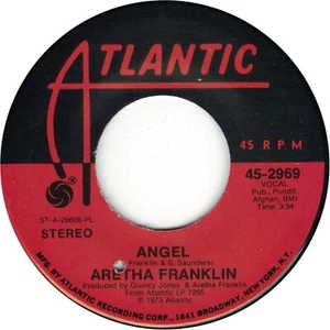 Aretha Franklin – Angel / Sister From Texas - Atlantic - 45-2969 USA🇺🇸 1973 EX - Picture 1 of 2