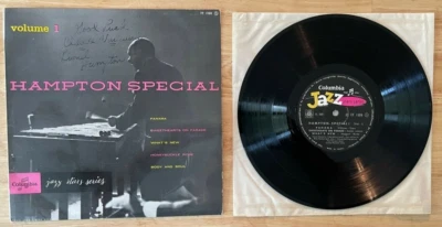 RARE FRENCH 10” LP LIONEL HAMPTON SPECIAL VOLUME 1 SIGNED BY HIM!! - Image 1 of 3
