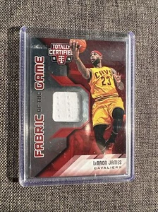 LeBron James Fabric Of The Game 2015/16 056/199 Panini Totally Certified Cavs - Bild 1 von 4