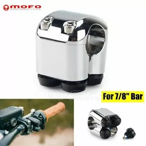 For Cafe Racer Honda Yamaha Hand Control Turn Signal Switch 7/8'' Bar 4-Button - Picture 1 of 9