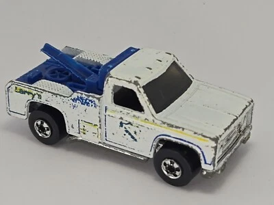 Camión de remolque Larry's 1974 Hot Wheels Blackwall 24 horas usado de colección Foto 1 de 4