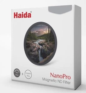 Haida 55mm NanoPro Magnetic ND 1.8 (64x) 6-Stop Filter with Adapter Ring - Picture 1 of 3