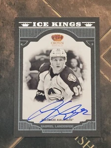 2011-12 Panini Crown Royale Hockey Gabriel Landeskog Auto 72/99 - Picture 1 of 6