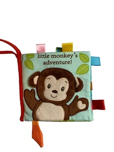 Little Monkey's Adverture Through The Jungle book, 6" x 6". See Video - Picture 1 of 1