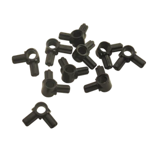 10 NEW LEGO Technic, Axle and Pin Connector Hub with 2 Perpendicular Axles Black - Picture 1 of 1