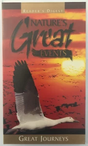 Nature's Great Events VHS. Great Journeys Readers Digest Wild Animal Documentary - Picture 1 of 6