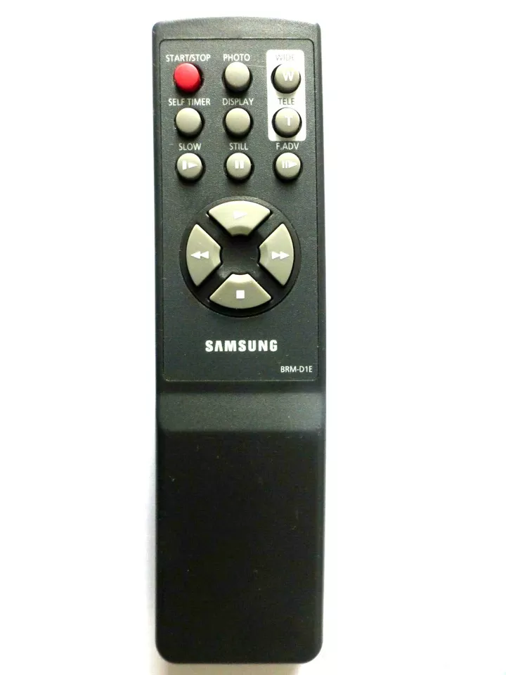 SAMSUNG CAMCORDER REMOTE CONTROL BRM-D1E for VPD55 VPD60 VPD65 - Image 1 of 1