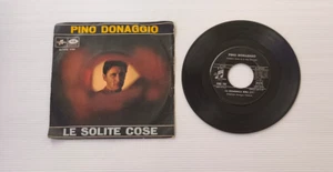 PINO DONAGGIO 7" LE SOLITE COSE 45 RPM VINYL ITALY 1968 COLUMBIA SCMQ 7081 NM/EX - Bild 1 von 2