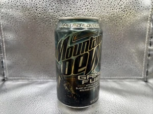 2008 EDIZIONE LIMITATA MOUNTAIN DEW HALO 3 GIOCO CARBURANTE *VUOTO* SODA POP 12 oz LATTINA - Foto 1 di 6