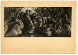 Fotograbado Felix Benedict Herzog "Bancos del Lete" 1907 obra cámara XVII - Imagen 1 de 2