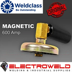 Abrazadera de tierra de soldadura magnética WELDCLASS 600 Amp, soldador 600A WC-06466 - Imagen 1 de 5