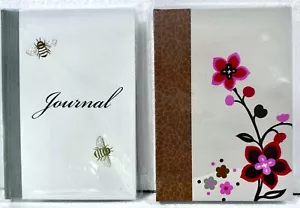 NEW: 2 Journals / Notebooks / Diaries each with 80 lined sheets - Picture 1 of 11