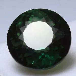 Natural Certified 13x13 mm Kenya Green Tsavorite Garnet 13.95 Ct Unheated Gems - Picture 1 of 7