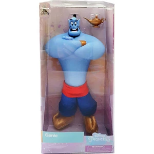 Disney Store Genio y Lámpara Muñeca Clásica Posable Juguete Figura Oficial Aladdin Azul - Imagen 1 de 5