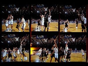 LD86-19 '99 UCLA BRUINS WASHINGTON HUSKIES BASKETBALL 6PCS ORIG 2.25" COLOR FILM