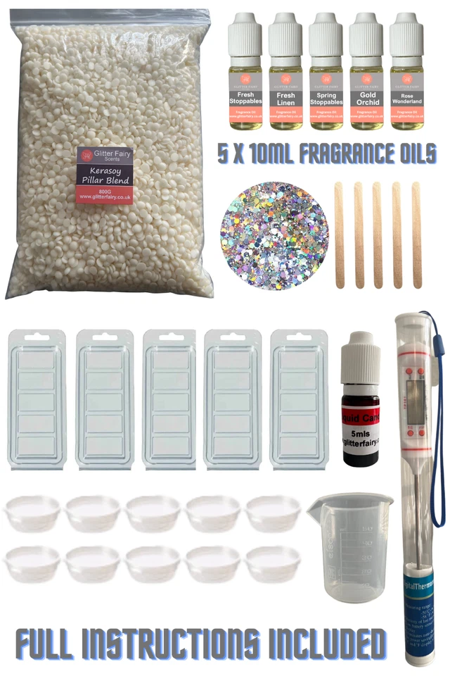 Luxury Wax Melt Making Starter Kit - Laundry fragrances - Image 1 of 1