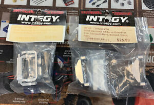 Integy Aluminum Servo Guards for 1/16 Traxxas, Lot of Two, New Old Stock Sealed