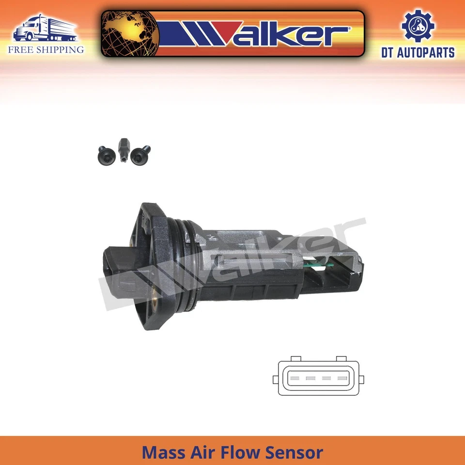 For 1998 Audi A3 1.8L L4 Mass Air Flow Sensor Walker - Image 1 of 4