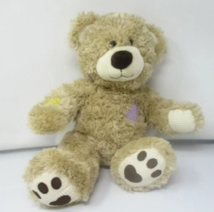 Build A Bear With Patches Brown Teddy Bear 16" Plush BAB  - Picture 1 of 5
