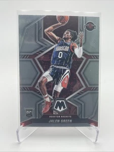 Tarjeta de novato Jalen Green 2021-22 Panini Mosaic #206 - Imagen 1 de 2