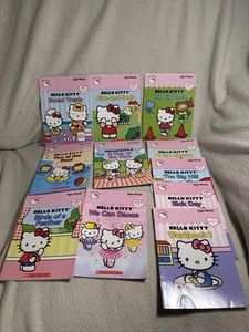 Hello Kitty Sight Words 10 Book Reading Program W/ Work Book Phonics Toddler - Imagen 1 de 14