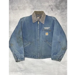 Carhartt Detroit Jacke Blau XL Größe Vintage Japan - Bild 1 von 10