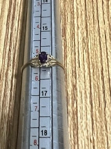 Authentischer Kabana 14k Gold Tansanit Größe 5,5 Ring Dez Geburtsstein 1,0 g. Sehr guter Zustand - Bild 1 von 5
