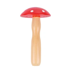 Mushroom Sewing Tool Patching Tool Mushroom Small Solid Wooden - Picture 1 of 12