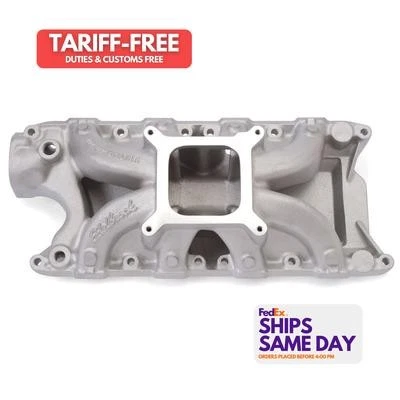 Edelbrock EDE2921 Single Plane Aluminum Intake Manifold fits Small Block Ford  - Image 1 of 4