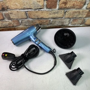 Babyliss Pro Nano Titanium Ion Model BNT9100 1875W Color Blue - READ - Picture 1 of 8